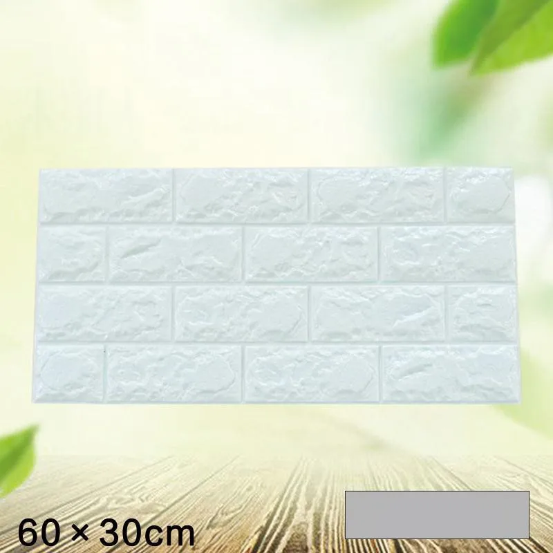 60x60 см 1 шт. самоклеящиеся обои кирпичные стены 3d водостойкие роскошные с