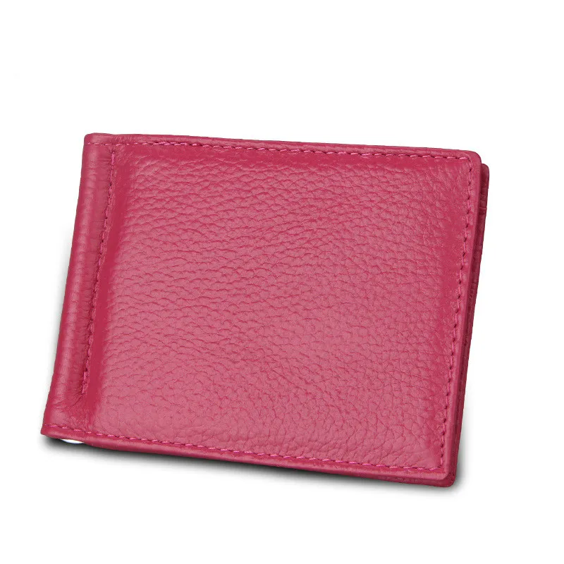 2018 унисекс женские и мужские Зажимы для денег винтажный из натуральной коровьей