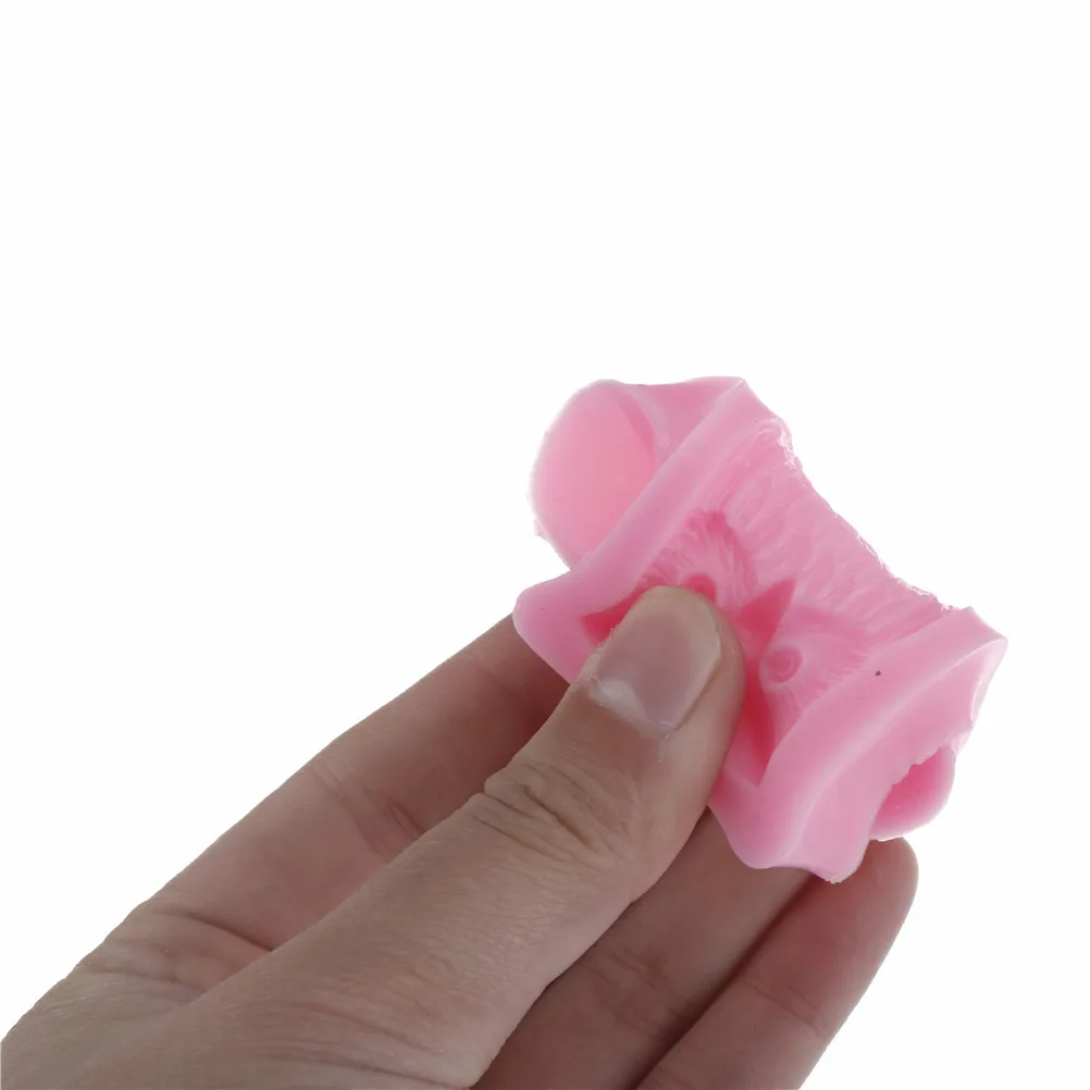 Сова Рождественский торт силиконовые инструменты помадка формы для торта