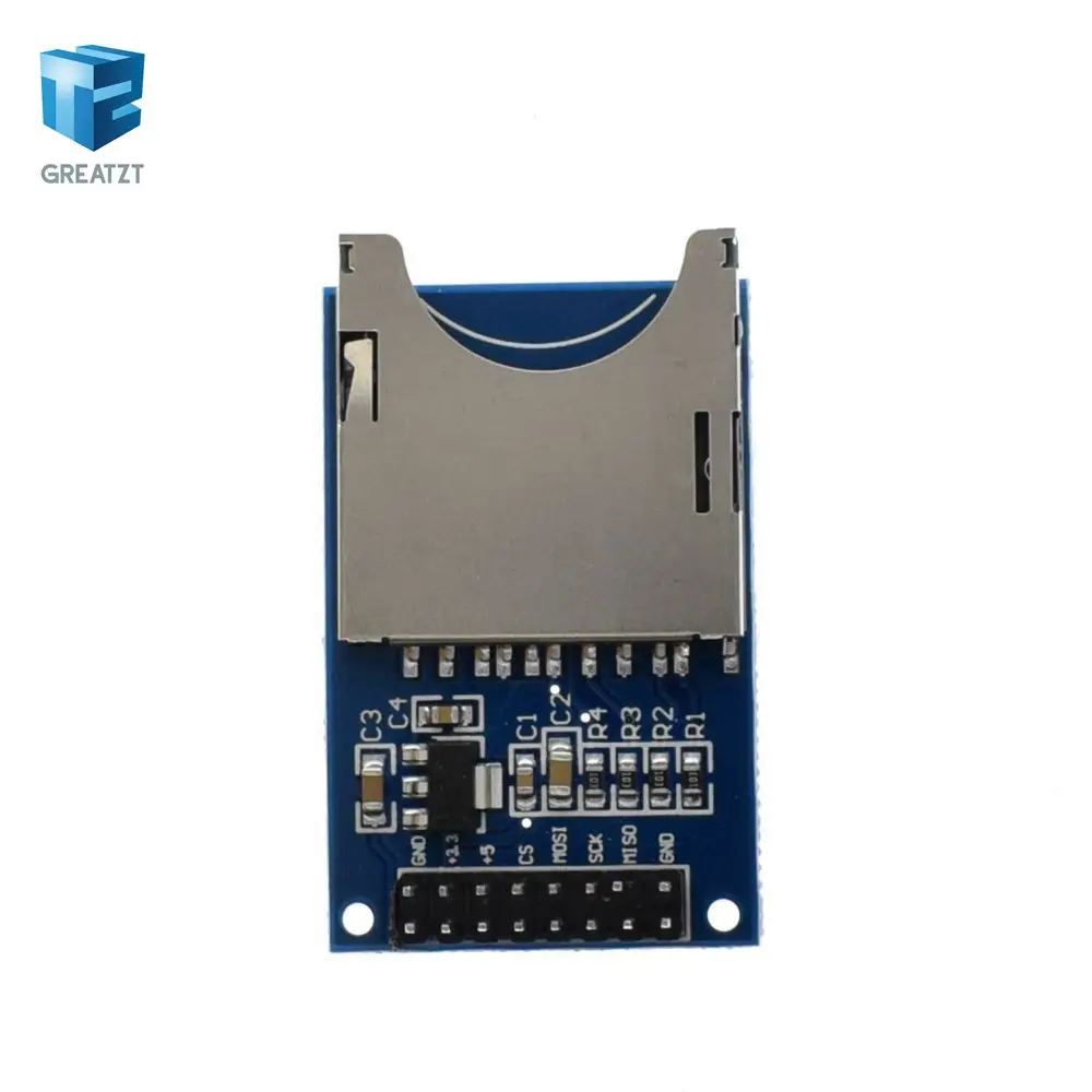 1 шт./лот чтения и записи модуль для Arduino модуль Слот для карты SD Гнездо Читатель ARM MCU