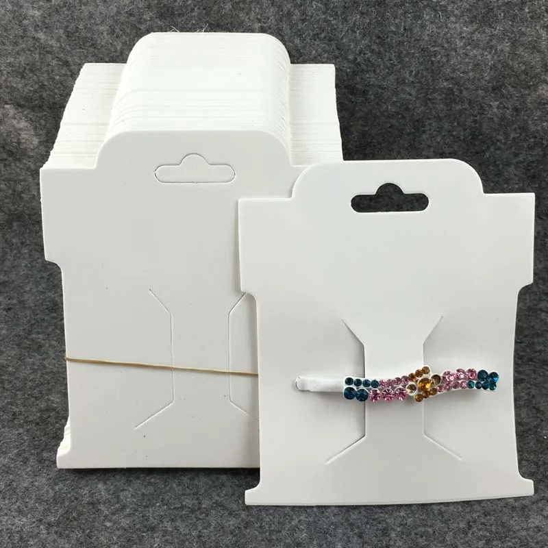 200 шт. крафт-заколки для волос карты упаковки шпильки и б/у аксессуаров