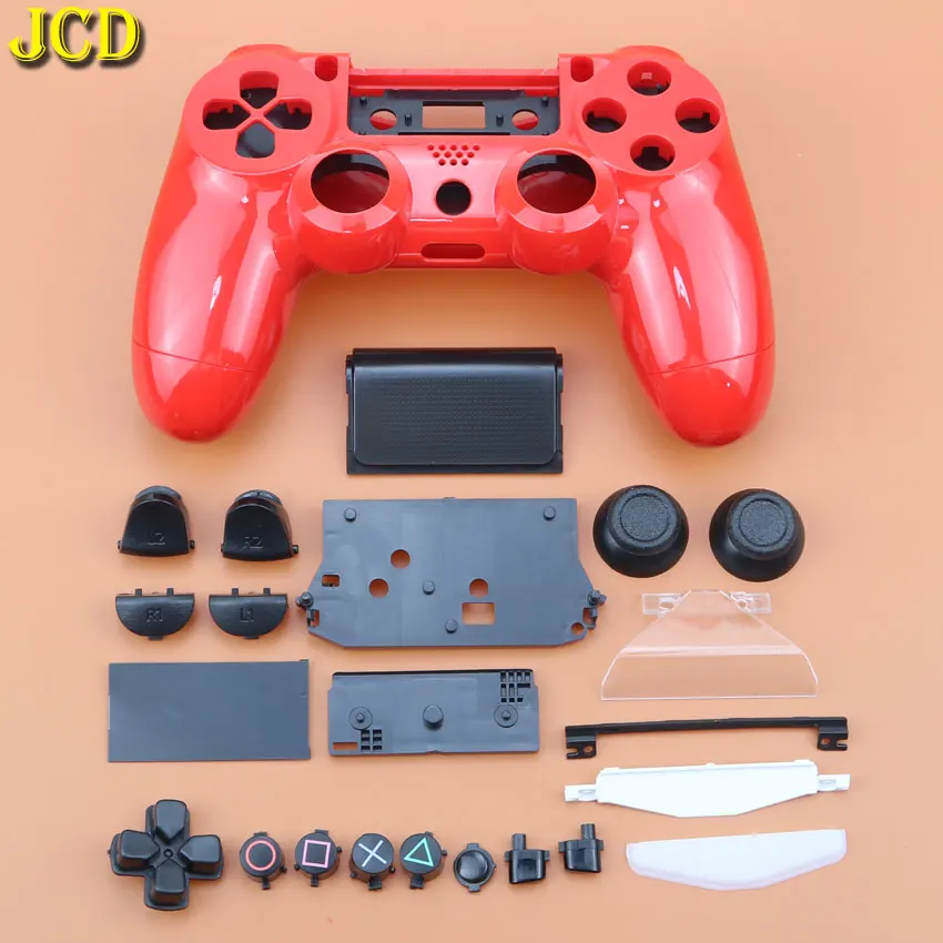 JCD Геймпад контроллер полный корпус и кнопки мод комплект для DualShock playstation 4 PS4 контроллер ручка Корпус чехол Крышка
