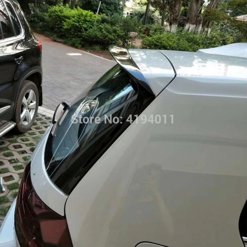 MONTFORD для Volkswagen Golf6 MK7 углеродного волокна задний спойлер на крыше хвост загрузки губ багажника крыло автомобиля аксессуары