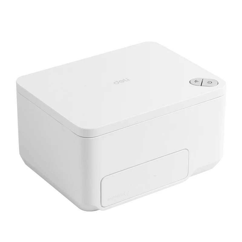Умный струйный принтер Deli X10 Mini 66x66 мм цветной для художественной работы Wi Fi