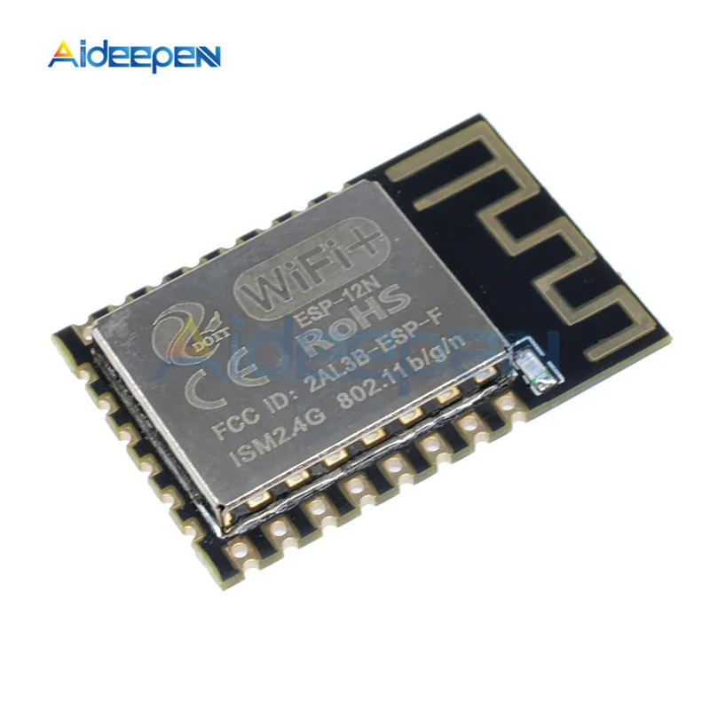 ESP8285 ESP8266 ESP-01M ESP-03 ESP-04 ESP-06 ESP-07 ESP-12E ESP-12F ESP-13 ESP-32S последовательный ТТЛ-Беспроводной WI-FI модуль Bluetooth - Цвет: ESP-12N