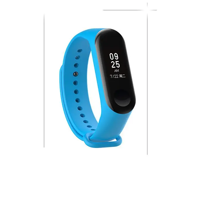 Многоцветной сменный ремешок для Xiaomi Mi Band 3 здорового сна браслет ремешки Mi3