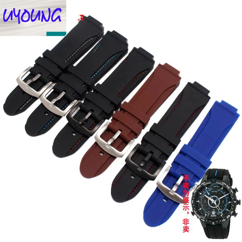 Новинка! Силиконовый браслет для часов Tide Timex t2n720 t45601 t2n739 аксессуары 24*16 мм|watches