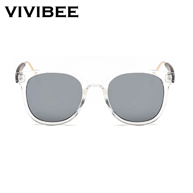 Прозрачные Квадратные Солнцезащитные очки VIVIBEE брендовые дизайнерские новые