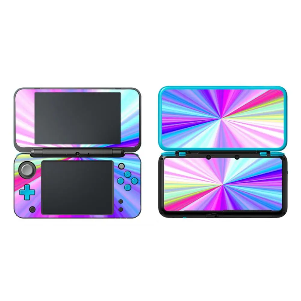 Игровые аксессуары с 2DSLL0012 виниловой обложкой наклейки кожи наклейка для nintendo New 2DS XL/LL - Цвет: Синий