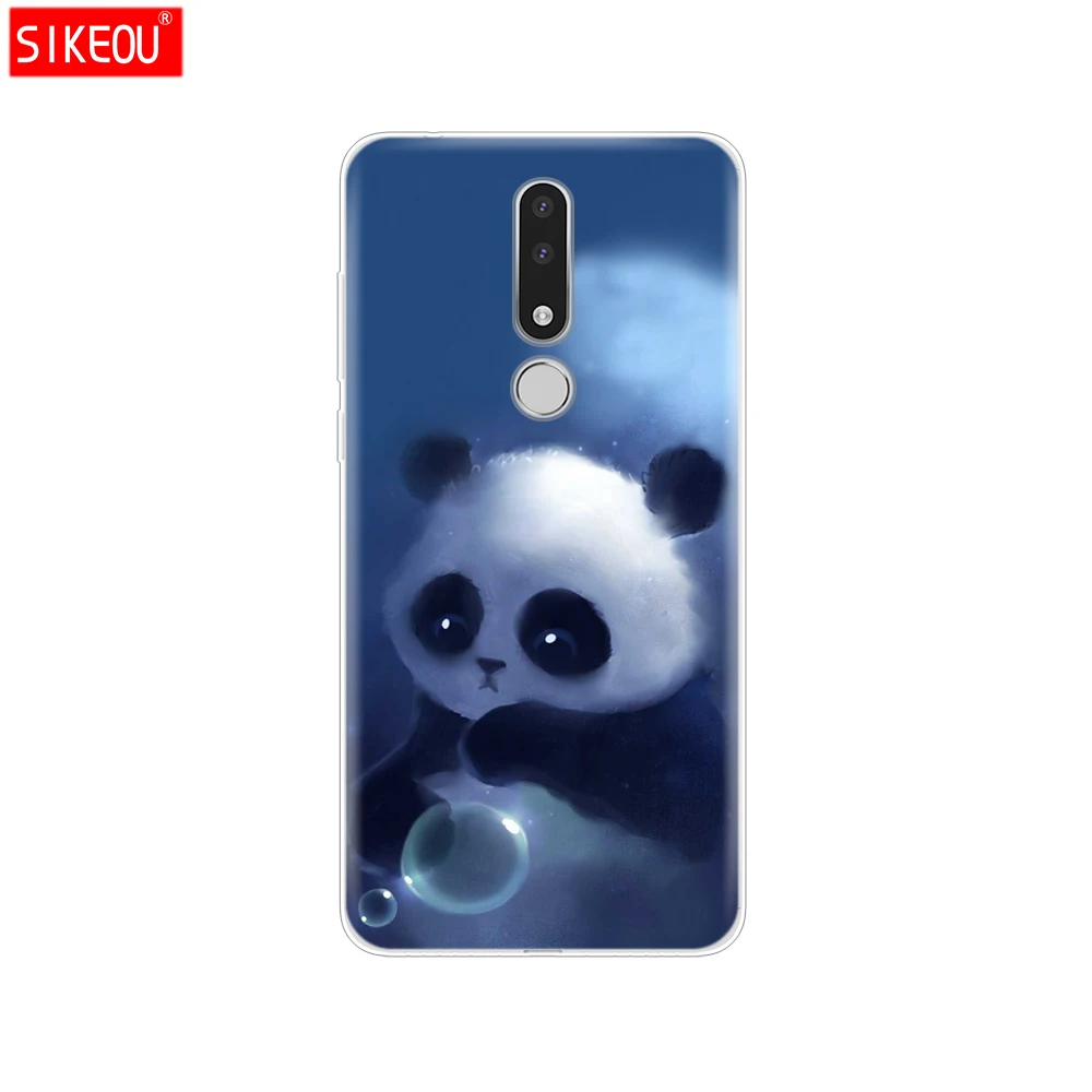 34173 Чехол для телефона для Nokia 3,1 Plus, чехол, милый мультяшный силиконовый мягкий чехол на заднюю панель Nokia3.1 для Nokia 3,1 Plus, чехол, сумка - Цвет: 34173