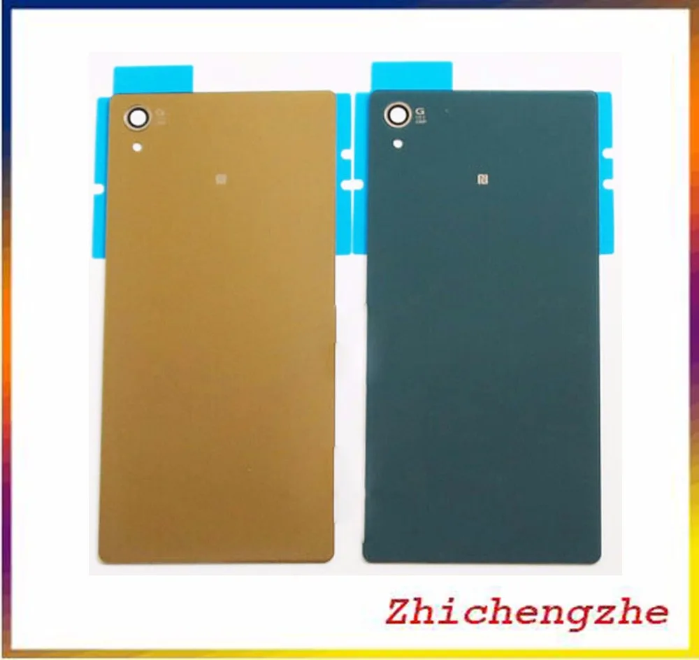 Задняя крышка батарейного отсека стеклянный чехол для Sony Xperia Z5 Premium Z5P задняя