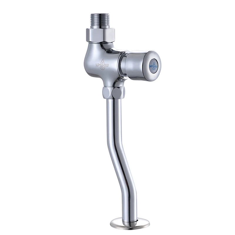 Plumbing Hardware Brass Wall Mounted Urinal Valve Hand-Type Flush Delay Toilet | Обустройство дома