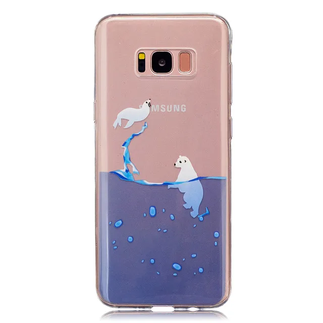 Для Samsung Galaxy S8 Чехол прозрачный ТПУ мягкий чехол для Plus |