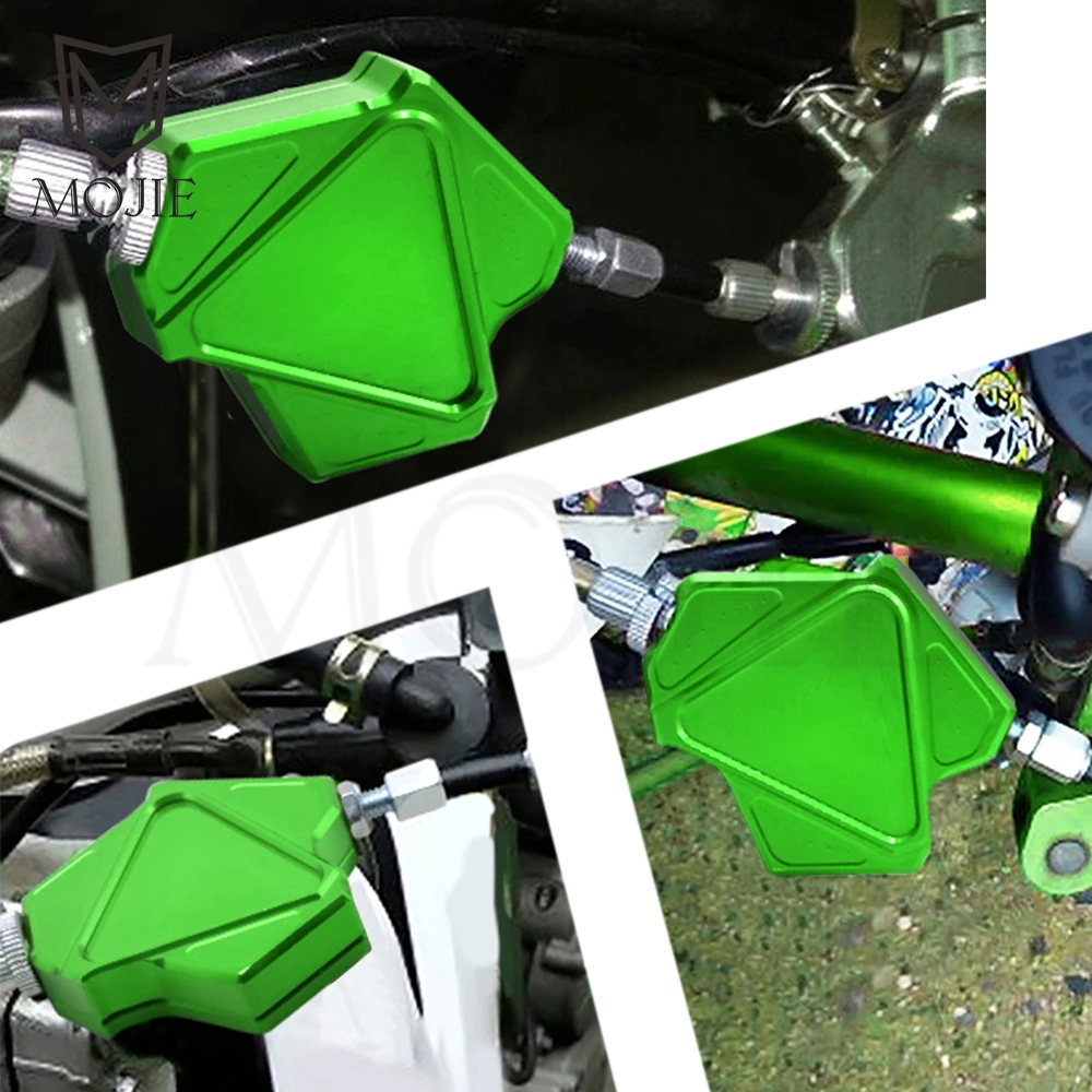 Motorcycle CNC Stunt Clutch Lever Easy Pull Cable System For Kawasaki KLX125 KLX250 D-TRACKER KLX 125 150 250 450 BF S R SR | Автомобили и