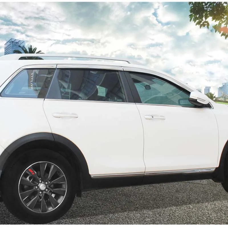1 комплект новый хромированный козырек от солнца и дождя для Kia KX7 2017|Навесы