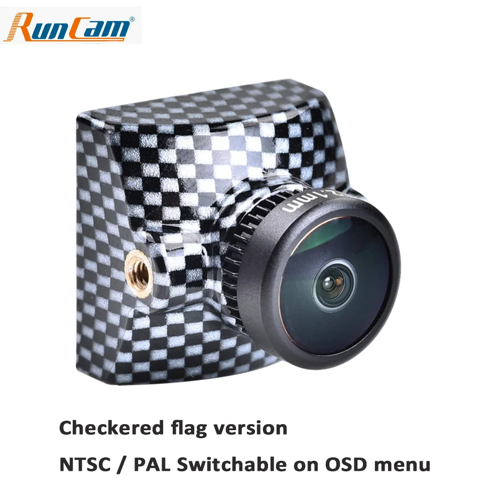 Новый RunCam Racer FPV камера 700TVL Супер WDR CMOS сенсор 2 1 мм M8 объектив интегрированный OSD