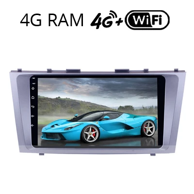 2006-11 Camry 4G Sinosmart Android 8,1 2Din ips/QLED 2.5D экран автомобильный gps радио навигационный плеер для Toyota Camry Американская версия 2006 - Цвет: 2006-11 Camry 4G