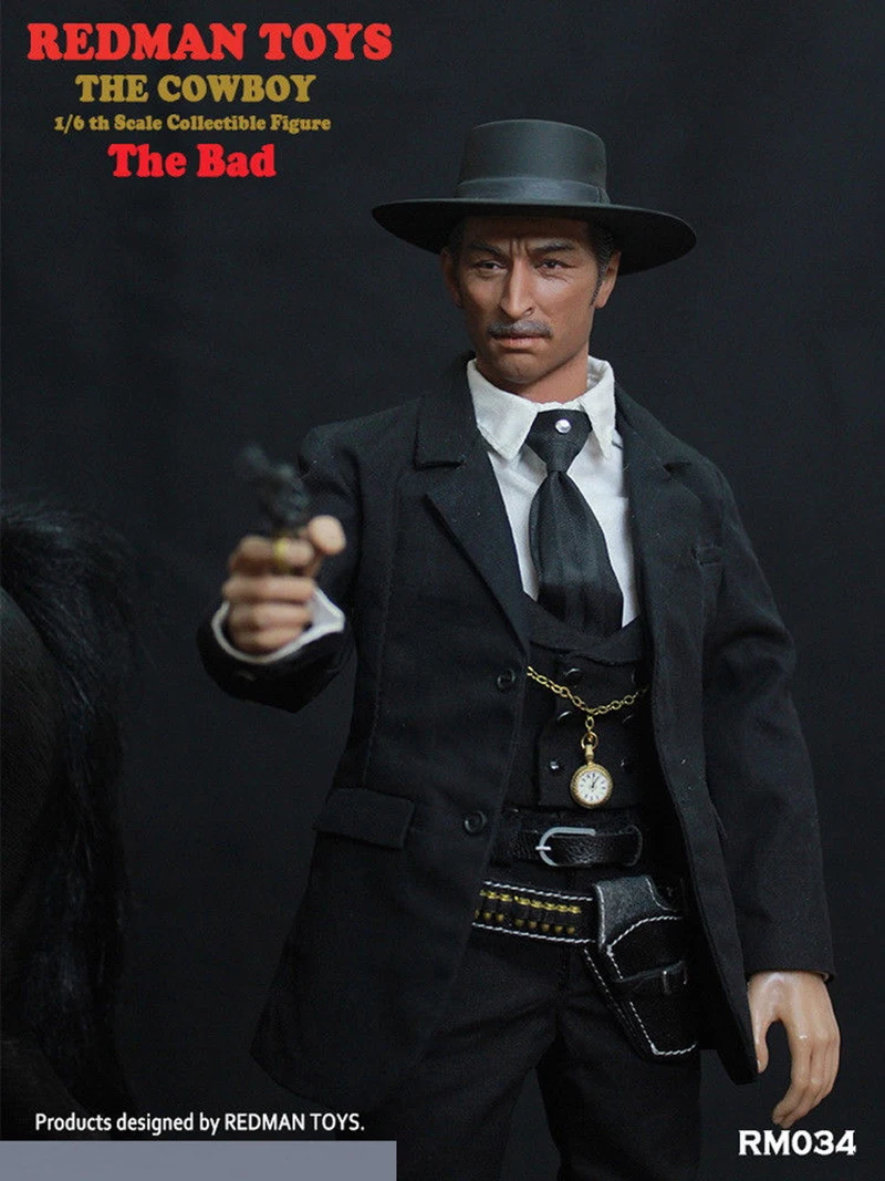 Для коллекции Redman/игрушки RM034 ковбой The Bad 1/6 весы полный набор мужской Коллекционная фигурка