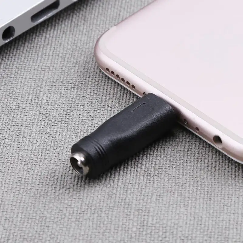 ALLOYSEED DC 5 5*2 1 мм гнездо к Micro USB Мужской конвертер питания разъем M/F зарядное