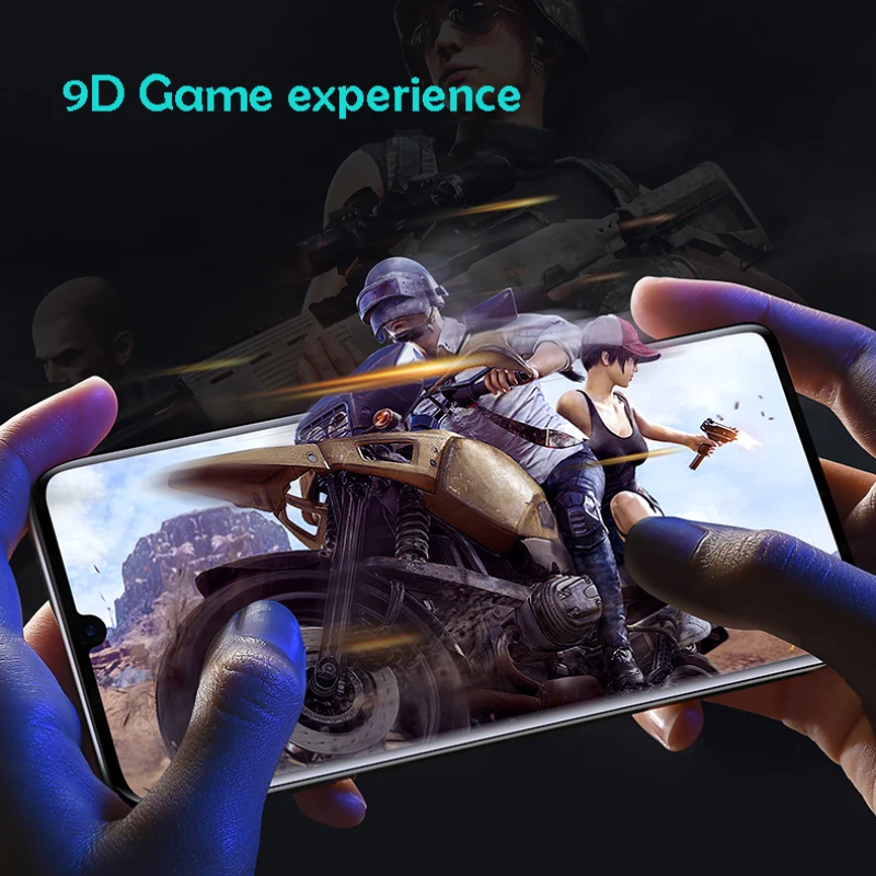Закаленное стекло для Huawei P30 Pro lite защита экрана закаленное полное изогнутое