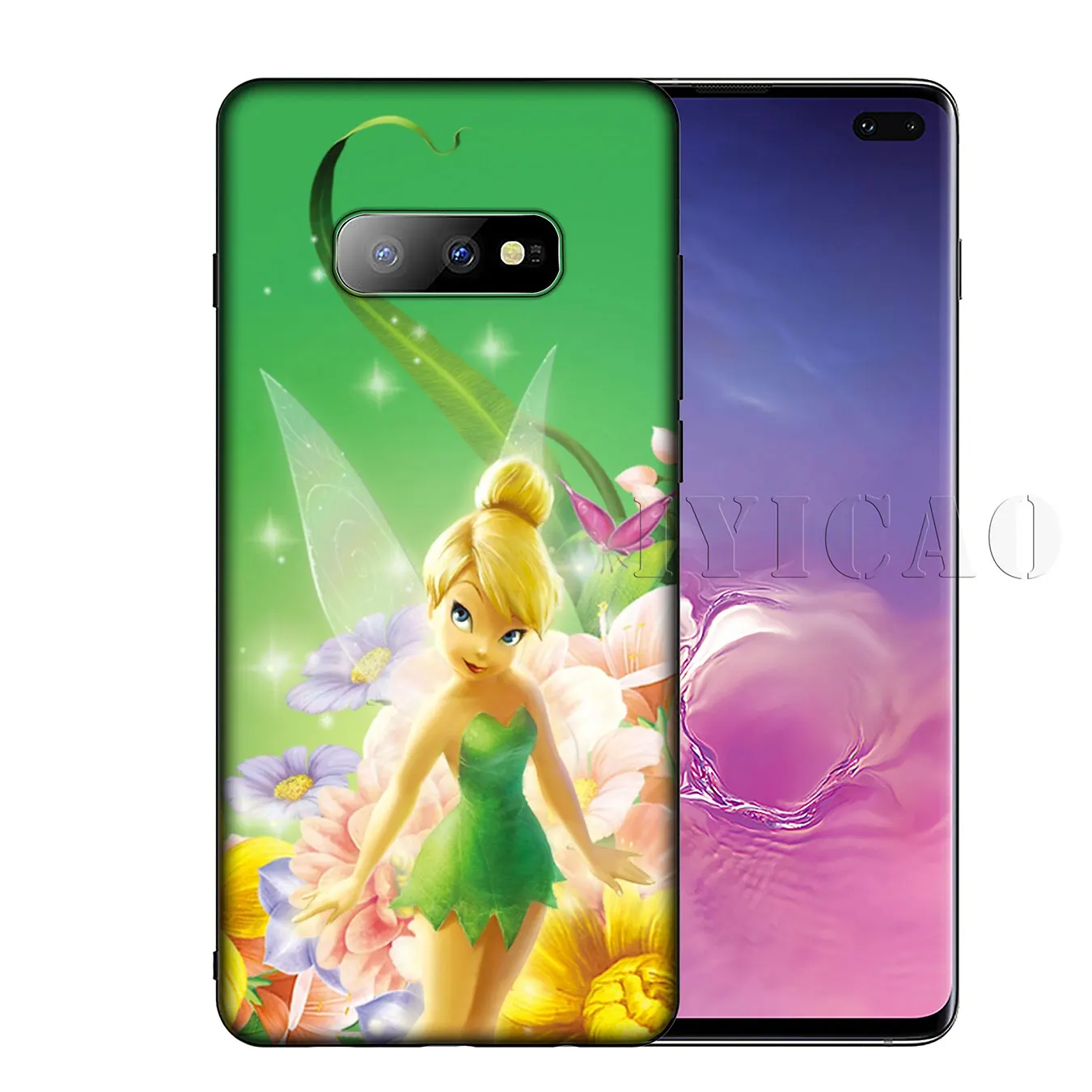 Мягкий силиконовый чехол для телефона Tinker Bell tinkerbell Peter Pan Samsung Galaxy S10 S9 S8 Plus S6 S7 Edge S10e