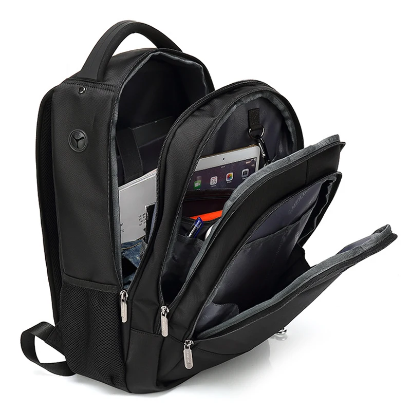 Men Backpack Laptop 15.6inch Nylon School Bags Boy Multifunction USB Charging Male Travel Fashion Women | Багаж и сумки