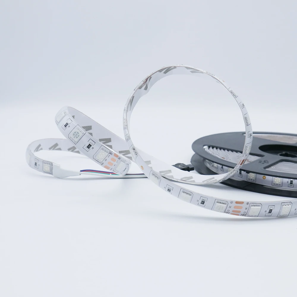 DC24V СВЕТОДИОДНАЯ лента SMD 5050 60 светодиодный s/m 5 м Гибкая полоса светильник IP20/IP65 Водонепроницаемый RGB/Whiite/теплый белый/красный/зеленый/синий