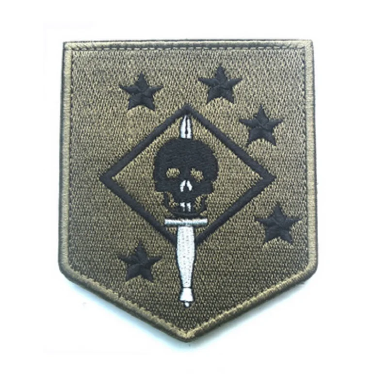 Нашивки с вышивкой волшебные наклейки USMC нашивки вышитая повязка на руку | Дом и