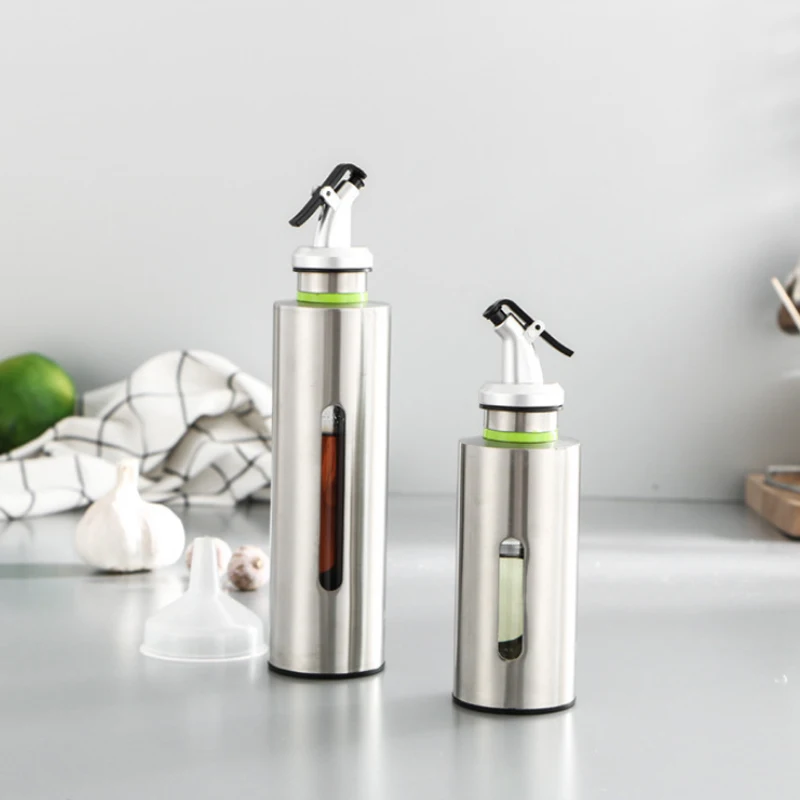 Новая кулинарная бутылка приправы диспенсер соус стеклянная для хранения масла