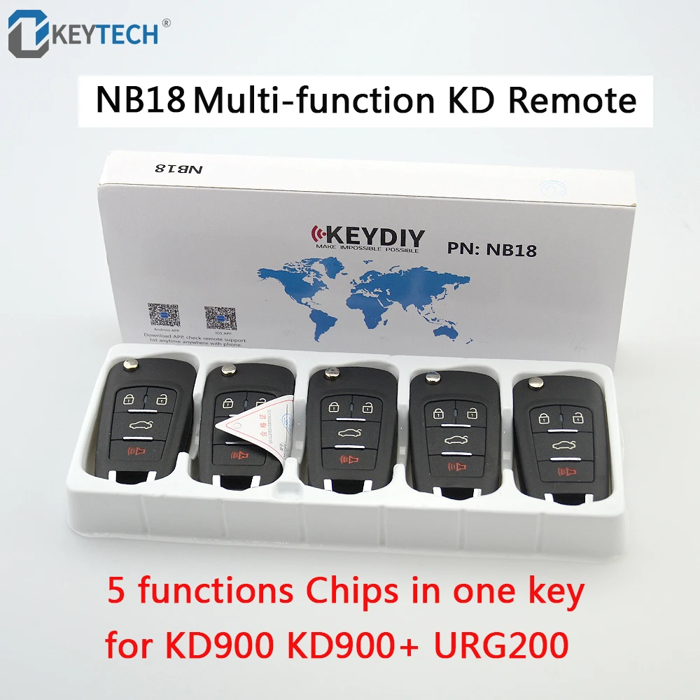 OkeyTech 5 шт./лот NB18 все функциональные чипы в одном ключе Универсальный
