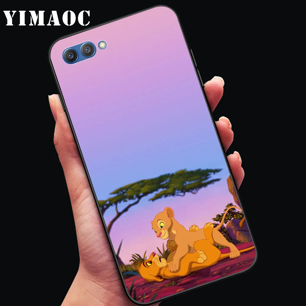 Мягкий чехол YIMAOC lion king для huawei Honor Note 10 9 Lite 8C 8X8 7X 7A 3 GB Pro 7C 6A |