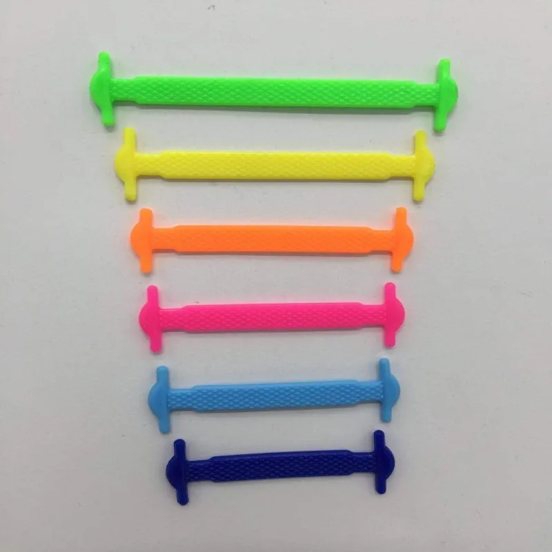 2019 популярные детские шнурки Т типа силиконовые дизайн унисекс спортивные без