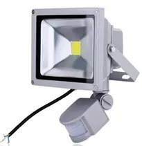 LED Flood Light search projector lamp 10W 20W 30W 50W AC85-265V PIR Motion sensor Sense detective Sensor IP65 Waterproof | Лампы и