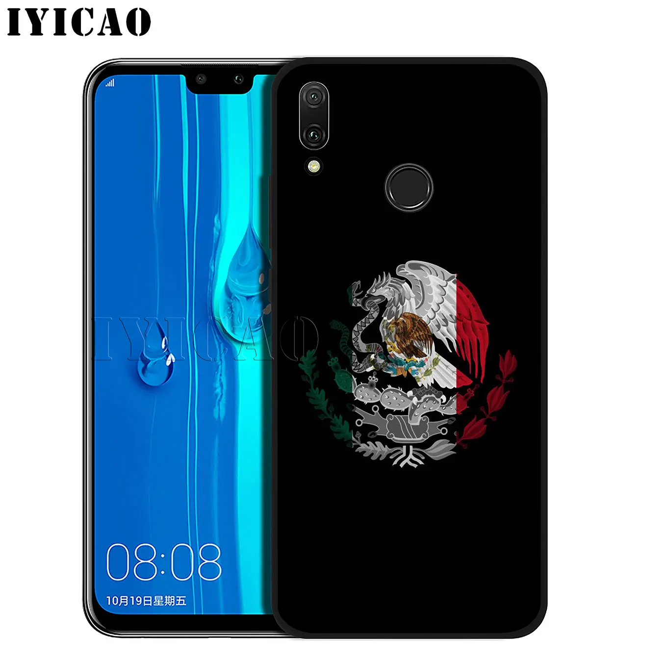 IYICAO mexico flag Black High Quality Soft Phone Case for Huawei Mate 30 20 10 Pro Nova 5I 5T 5 4 4E 3i 3 2i Lite Smart |