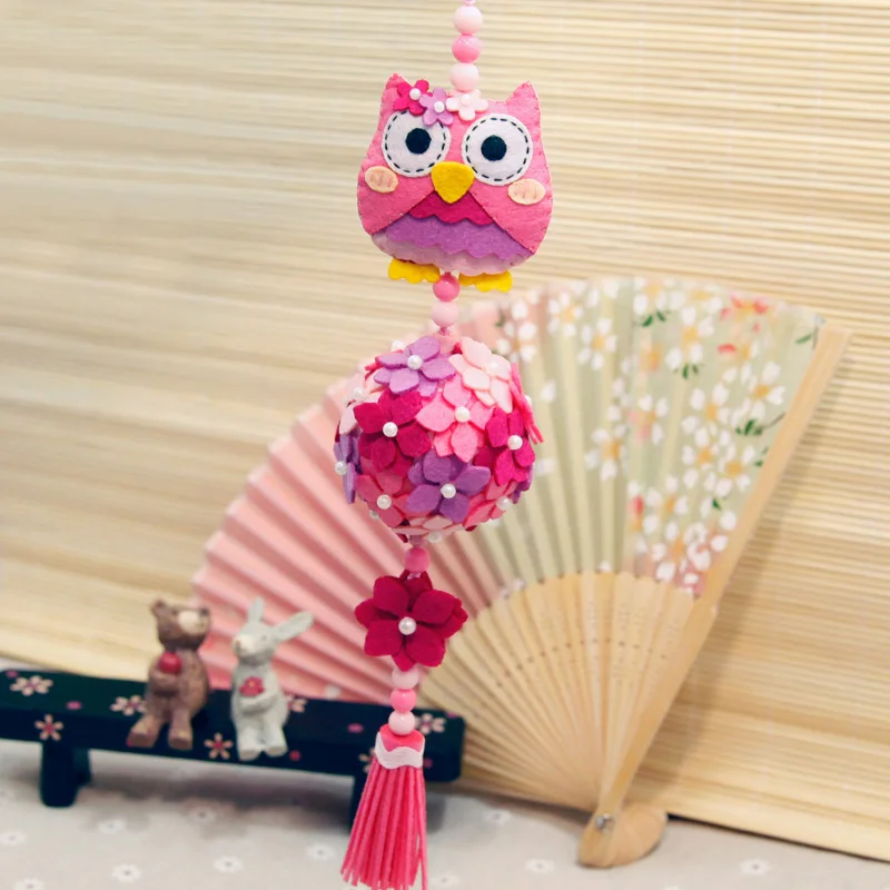 Needlwork Наборы фетра для рукоделия сумка Подвеска ручной пошив фестиваль венок