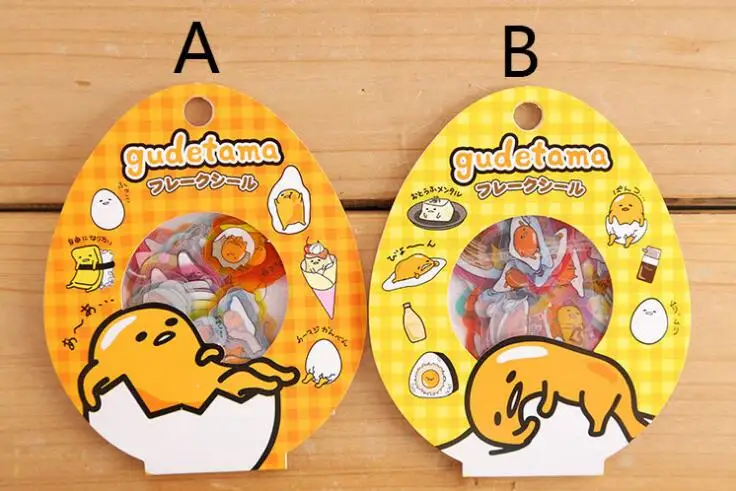 60 шт./упак. наклейки Sanrio Gudetama для ленивых яиц герметичные дневника декоративные