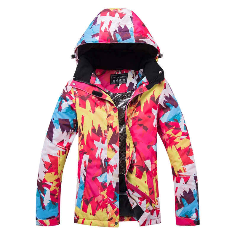 Arctic Queen 10K winter professional outdoor ski wear hiking jacket female waterproof breathable warm ski jacket