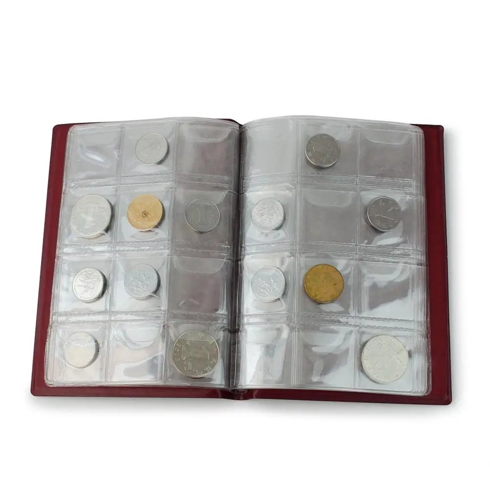 Накладные кармашки 120 для монет альбом хранения книга хит продаж|album book|120 coin holders