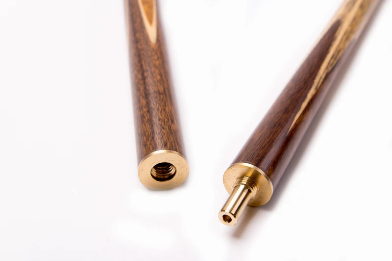 Free shipping 3/4 joint Snooker Cue Stick in 9.5mm Tip with four sides inlay+ snooker cue case set High quality | Спорт и