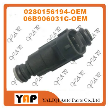 Новый топливный инжектор (4) для VW Passat B5 2 6 T Santana 2.0L L4 0280156194 06B906031C 1990 2015|injector