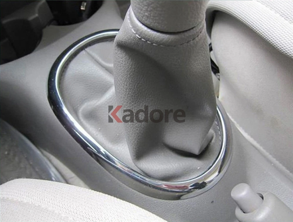 Для Седан Nissan Versa 2012 ABS хромированная зубчатая круглая скатерть отделка автомобиля Стайлинг украшение автомобиля внутренние аксессуары
