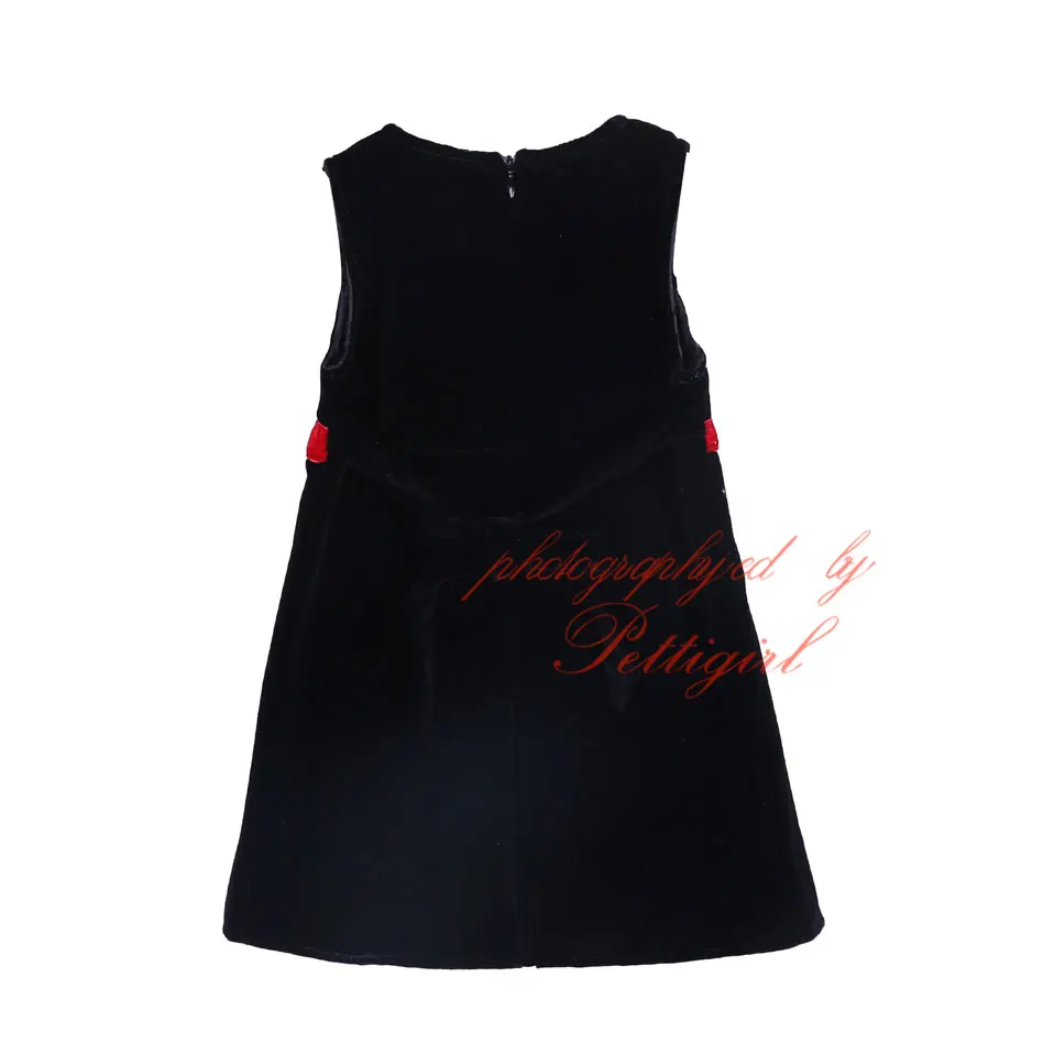 Pettigirl 2020 New Arrival Toddler Black Kid Dress For Girls Sleeveless Princess Party Casual Clothes GD41015-31 | Детская одежда и