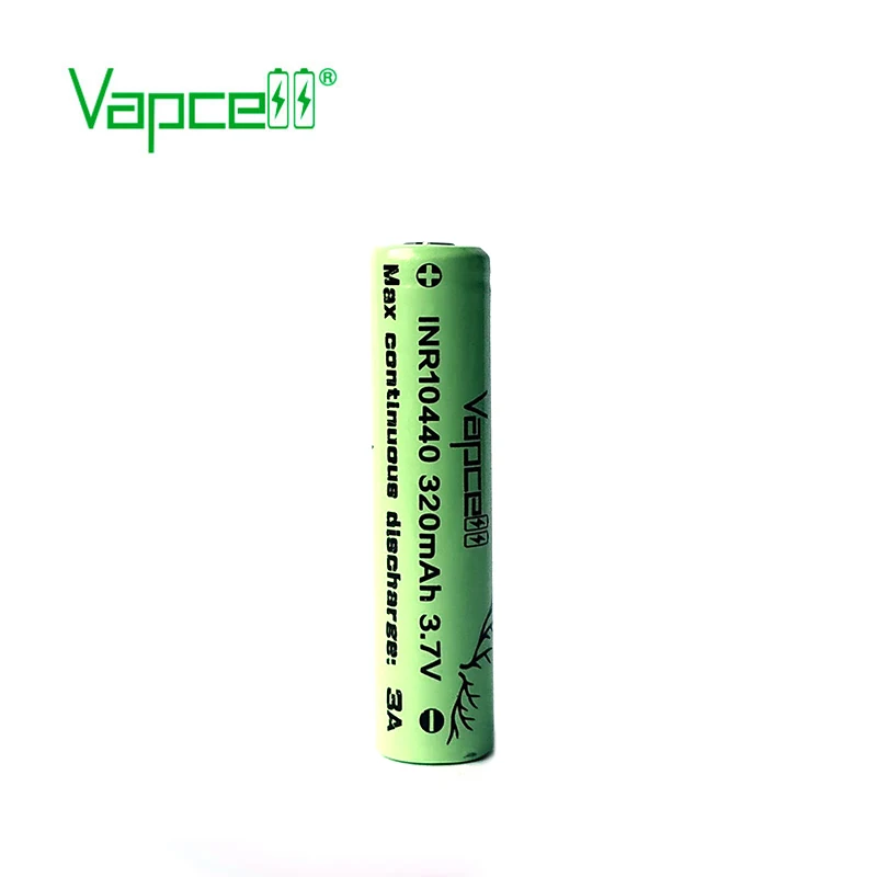Оригинальный аккумулятор vapcell 10440 2 шт. 320 мА · ч 3 А 7 в литий-ионный высокого