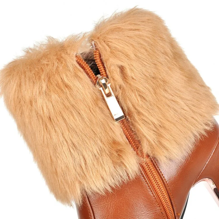 Дамские Зимние ботильоны по щиколотку на высоком каблуке botas masculina zapatos botines mujer chaussure femme, женские ботинки 502-3