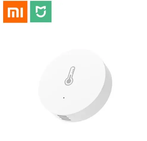 Temperature and humi Xiaomi mijia умный дом наборы шлюз концентратор двери окна сенсор человеческого тела Датчик куб беспроводной переключатель влажности Zigbee разъем D5 - Цвет: Temperature and humi