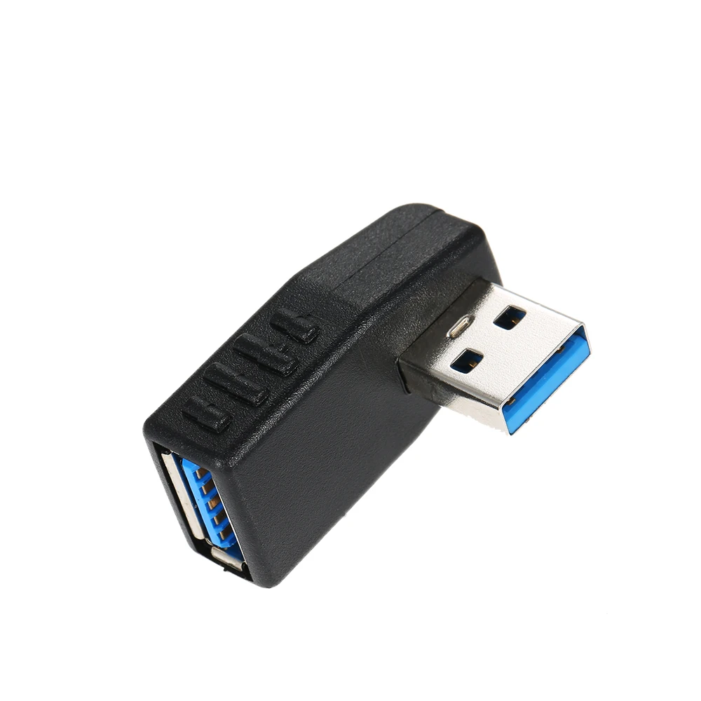 Адаптер USB 3 0 Вертикальный штекер-гнездо под прямым углом ТИП A адаптер