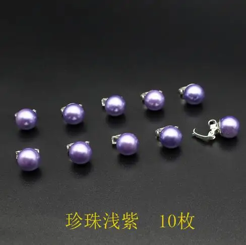 YLHJ072A-5 10 шт. хрустальные свадебные заколки для волос цветок заколки украшение для головного убора модные ювелирные аксессуары - Окраска металла: YLHJ072A-5