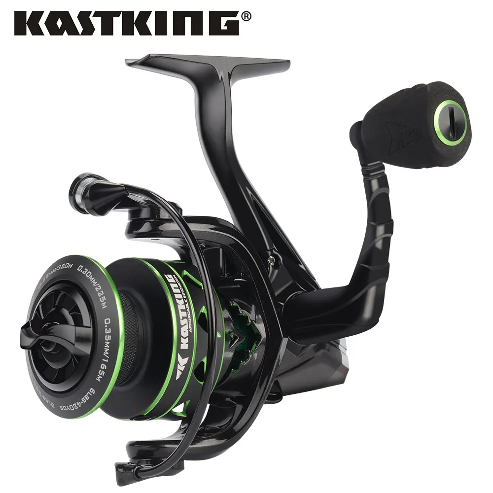 KastKing супер светильник Eagle Green спиннинговая катушка для морской рыбалки до 10 кг