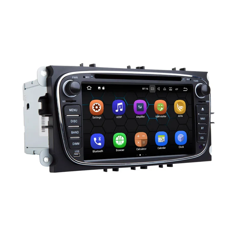 Автомагнитола с GPS навигацией мультимедийная система для Ford focus(2009 2011) 7 дюймов