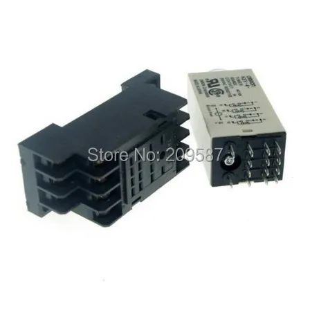 

0 ~ 5s 5 сек AC 220 В H3Y-4 DPDT реле включения времени с базой